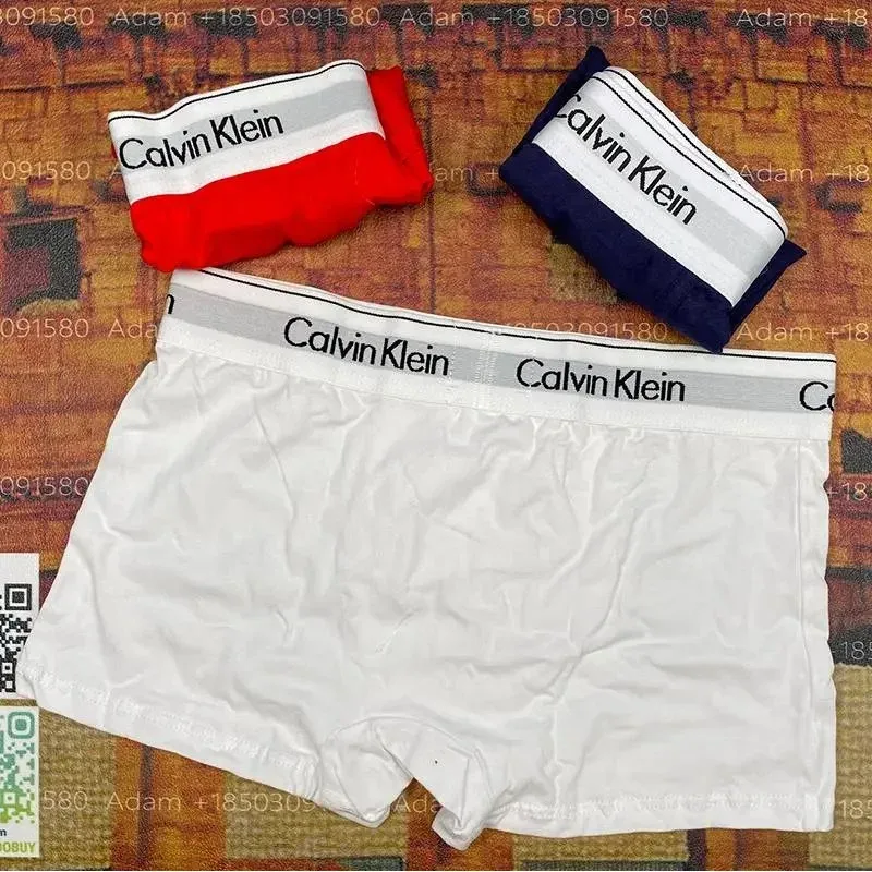 Calvin Klein Calvin Klein Underwear Trunks Solid Color White - 1