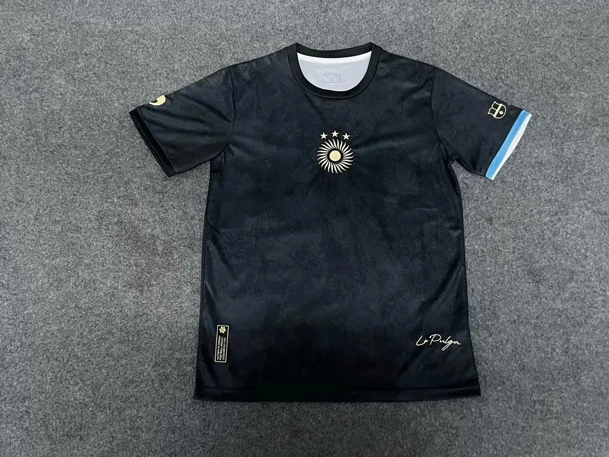 Other Black Argentina Football Jersey Black - 1