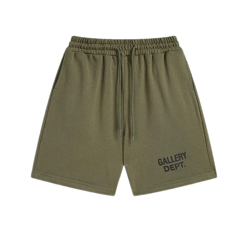 Gallery Dept. Gallery Dept. Olive Art That Kills Shorts Green - 1