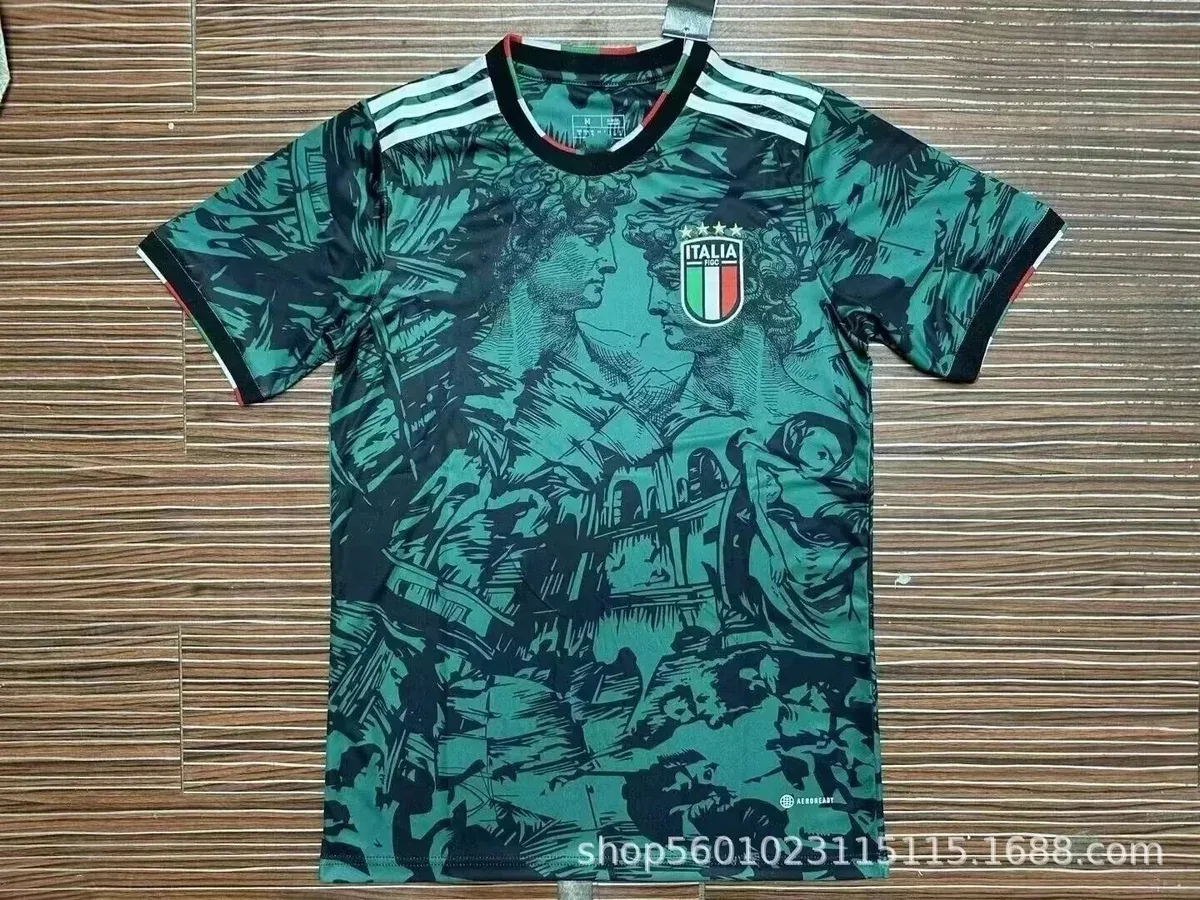 Adidas Adidas Italy Away Jersey Green Green - 1