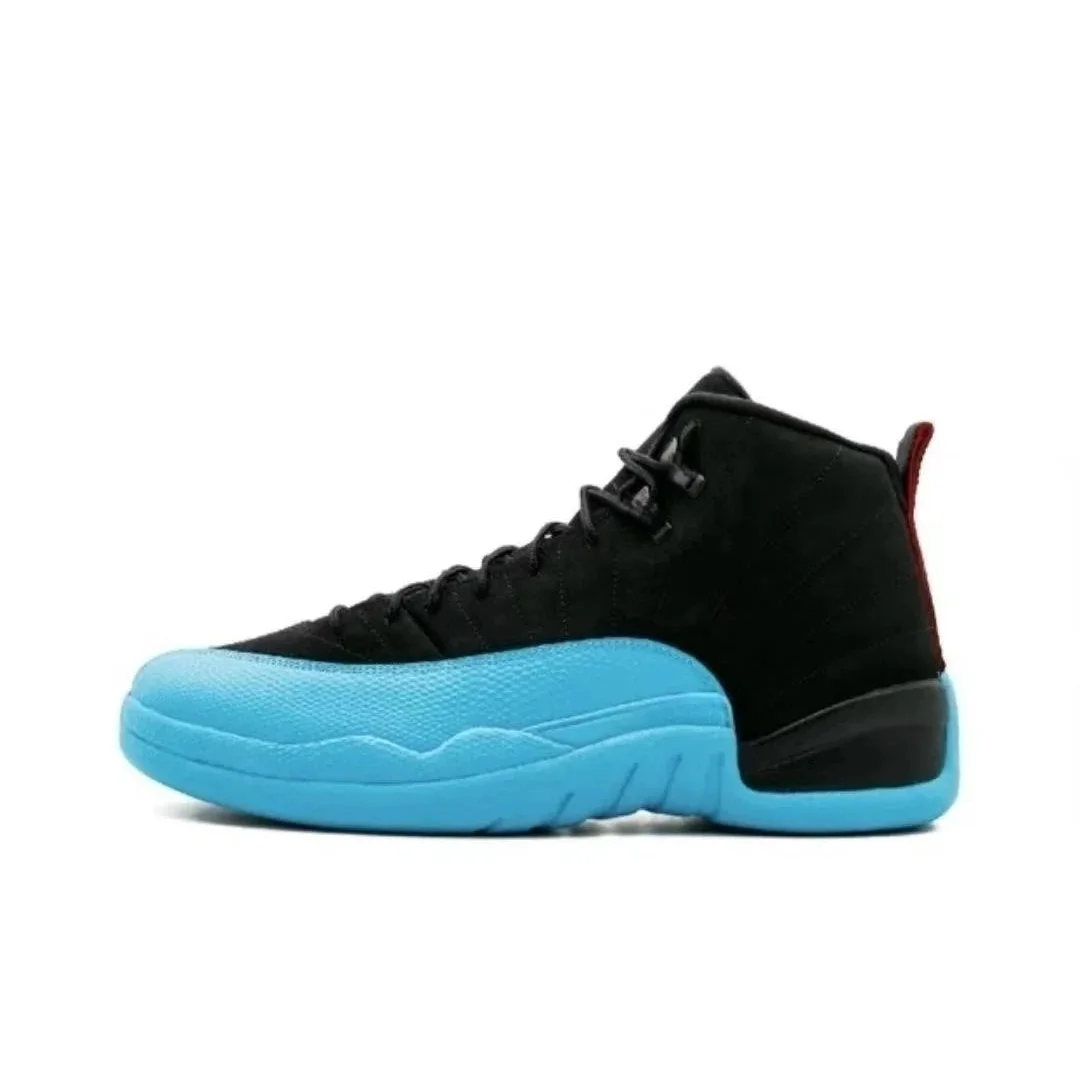 Jordan Nike Air Jordan 12 Black/University Blue Sneakers Black