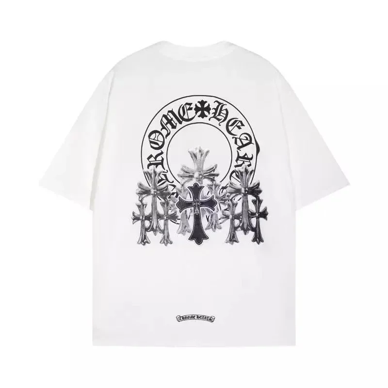 Chrome Hearts Chrome Hearts Cross Print T-Shirt White White - 1