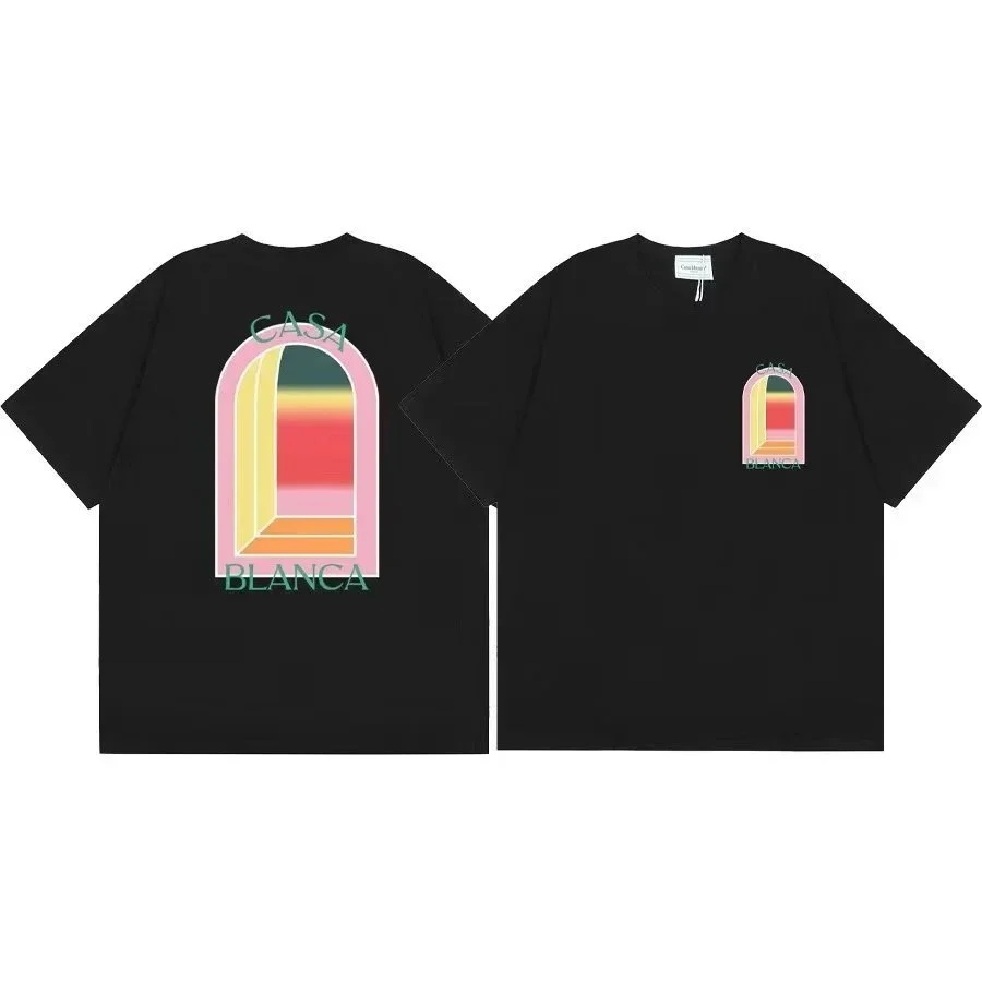 Casablanca Black 'Casa Blanca' Graphic T-Shirt Black - 1