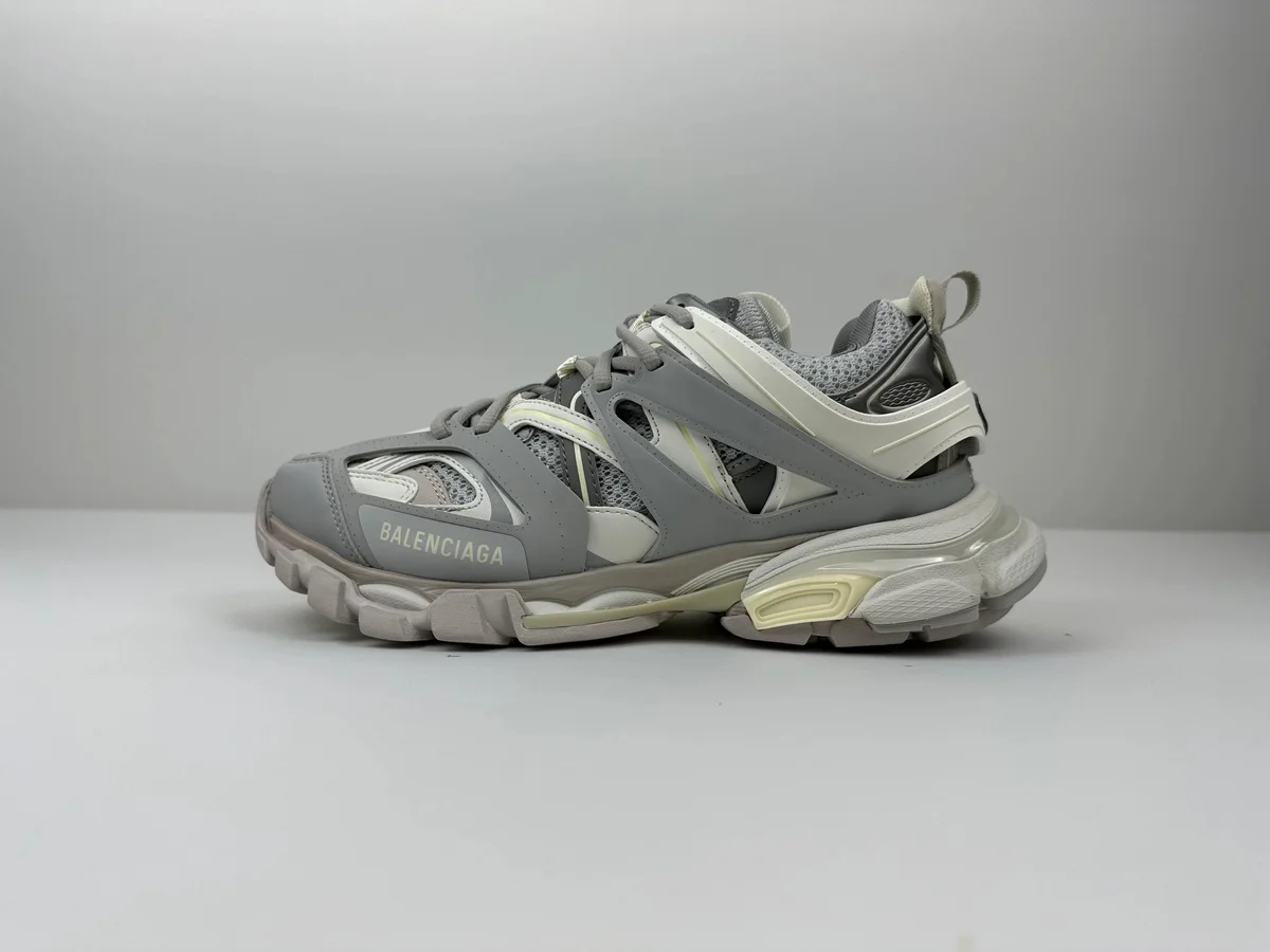 Balenciaga Balenciaga Track Grey & White Sneakers Grey - 1