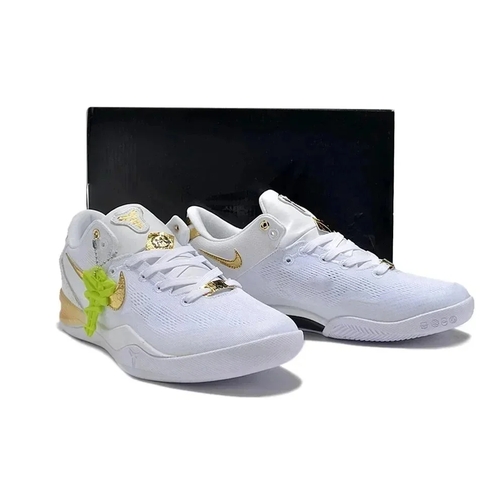 Jordan Nike Air Jordan 3 White Gold Basketball Sneakers White - 1