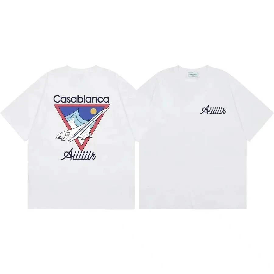 Casablanca Casablanca Tennis Club White Graphic T-Shirt White - 1