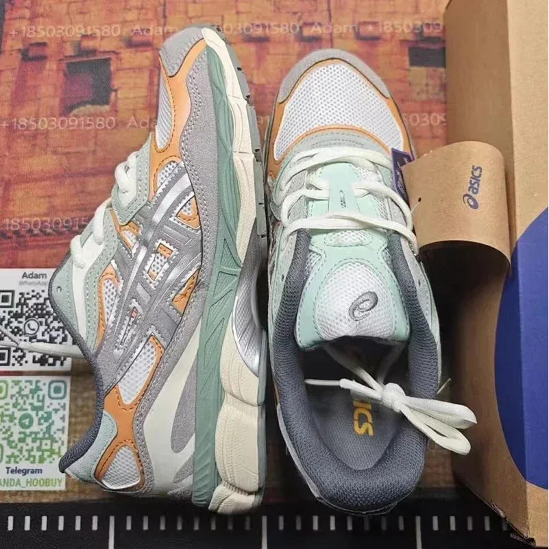 ASICS ASICS Gel-Kayano Sneakers White/Grey/Orange White - 1