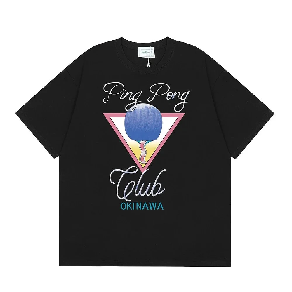 Other Black 'Ping Pong Club Okinawa' T-Shirt Black - 1