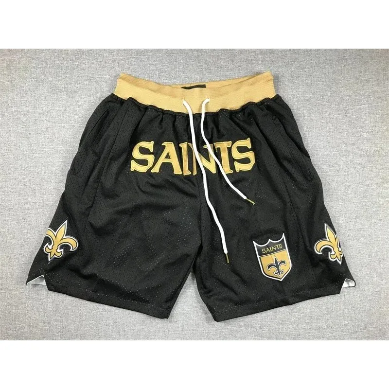 Other Black Saints Basketball Shorts Black - 1