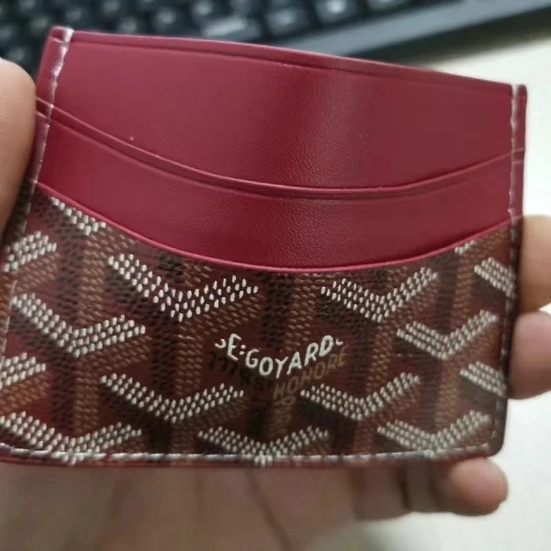 Goyard Goyard Card Holder Saint Louis Red Red - 1
