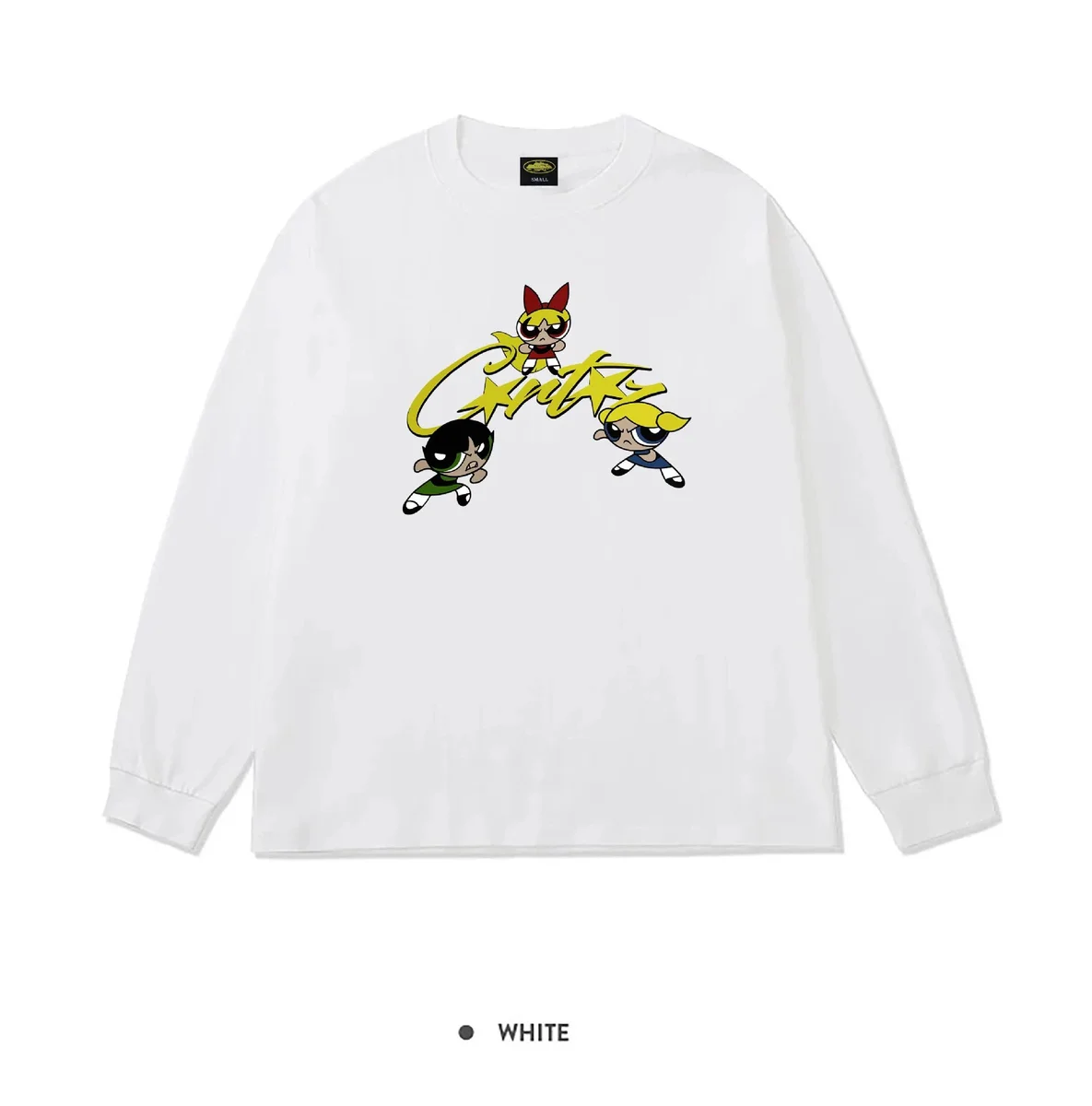 Other White Powerpuff Girls Long Sleeve T-Shirt White - 1