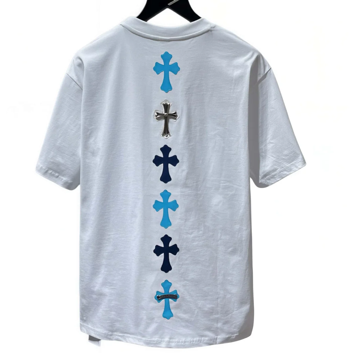 Chrome Hearts Chrome Hearts Cross Embroidery T-Shirt White White - 1