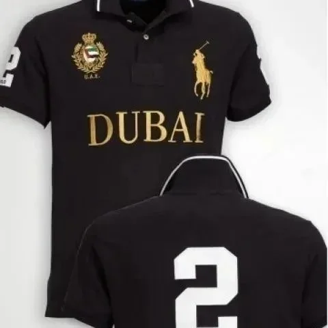 Polo Ralph Lauren Polo Ralph Lauren Dubai Polo Shirt Black Black - 1