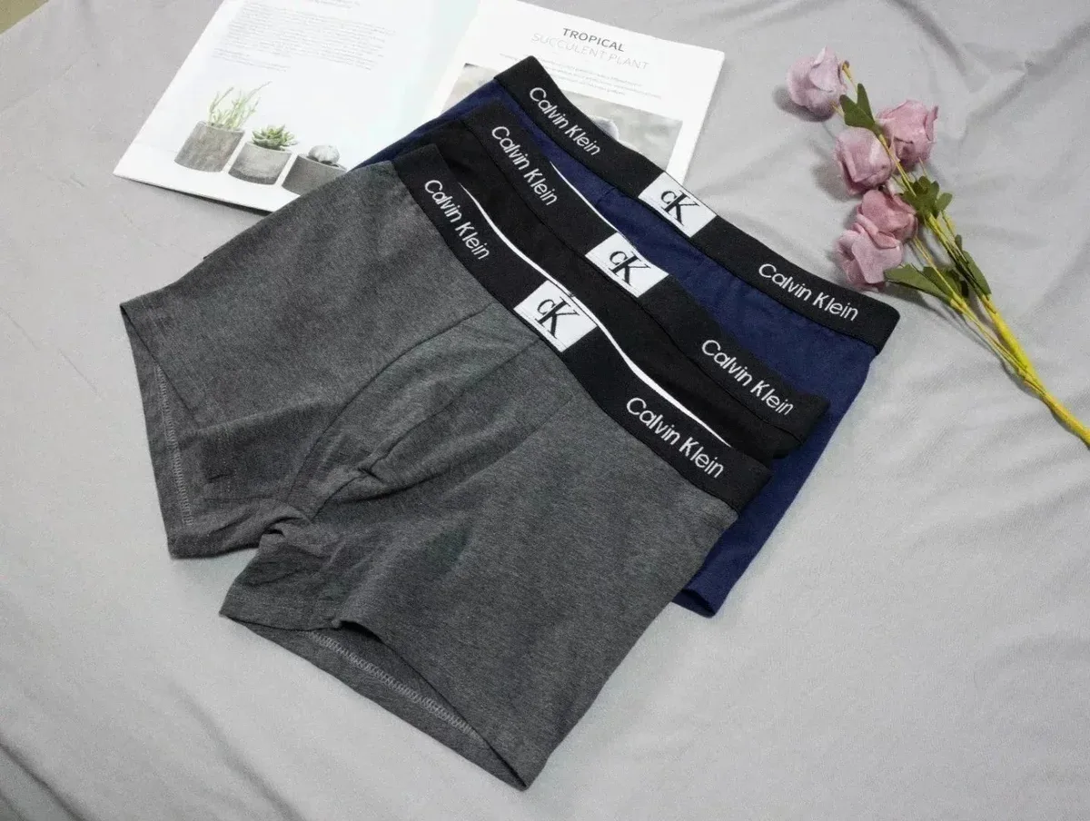 Calvin Klein Calvin Klein Men's Boxer Briefs Set - Grey & Navy Grey - 1