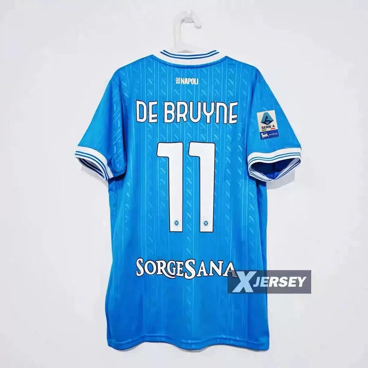 Other Blue De Bruyne 11 Napoli Jersey Football Shirt Blue - 1