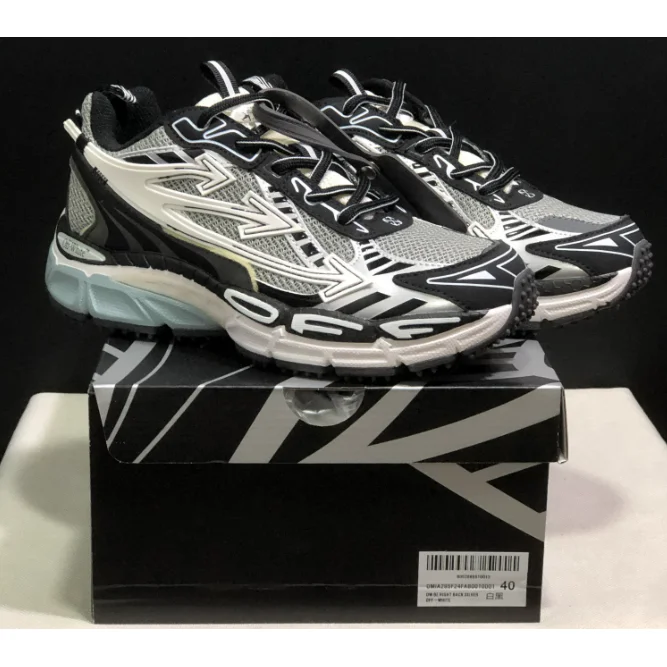 Off-White Off-White Out Of Office Sneakers Black/White Black - 1