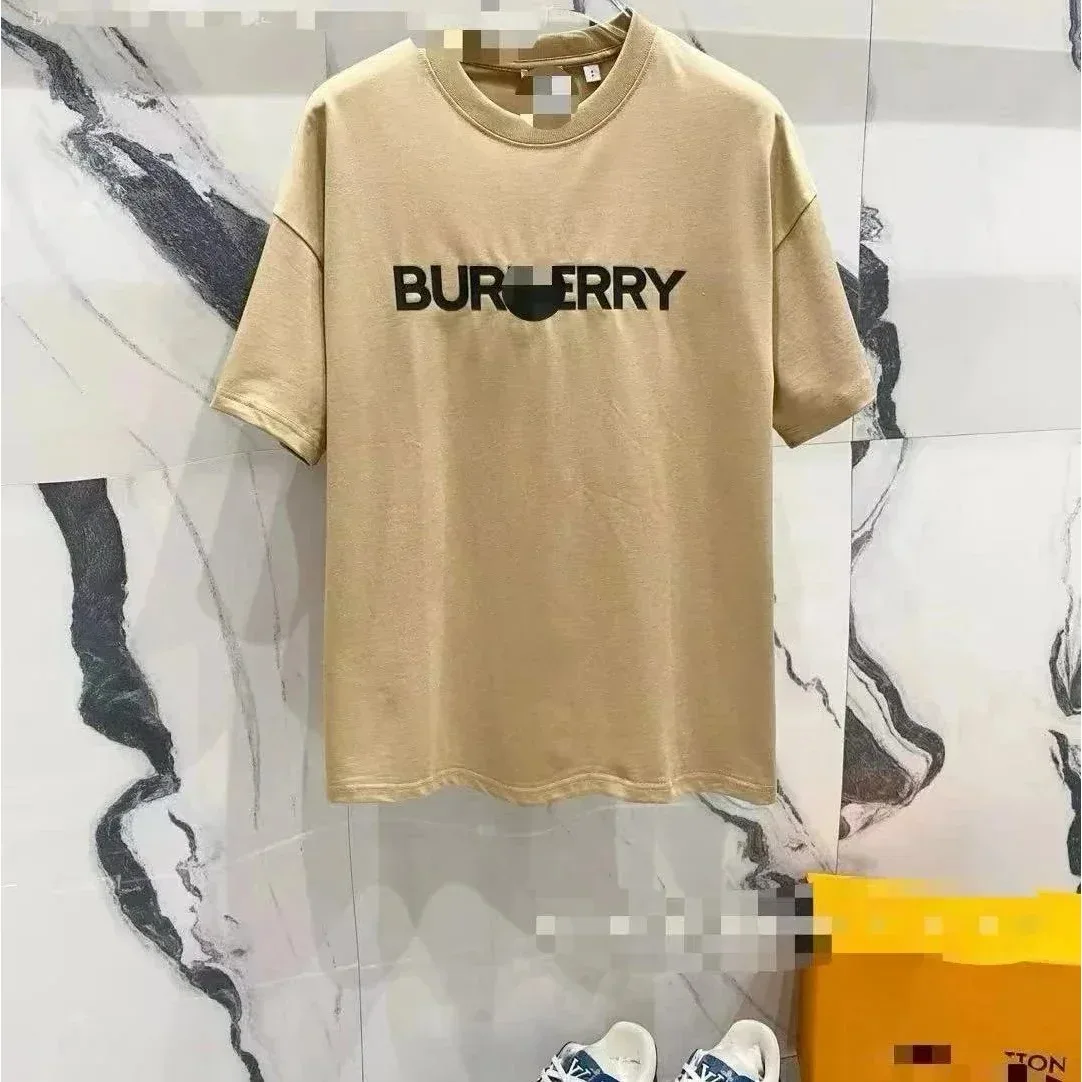 Burberry Burberry Beige Logo T-Shirt Beige - 1
