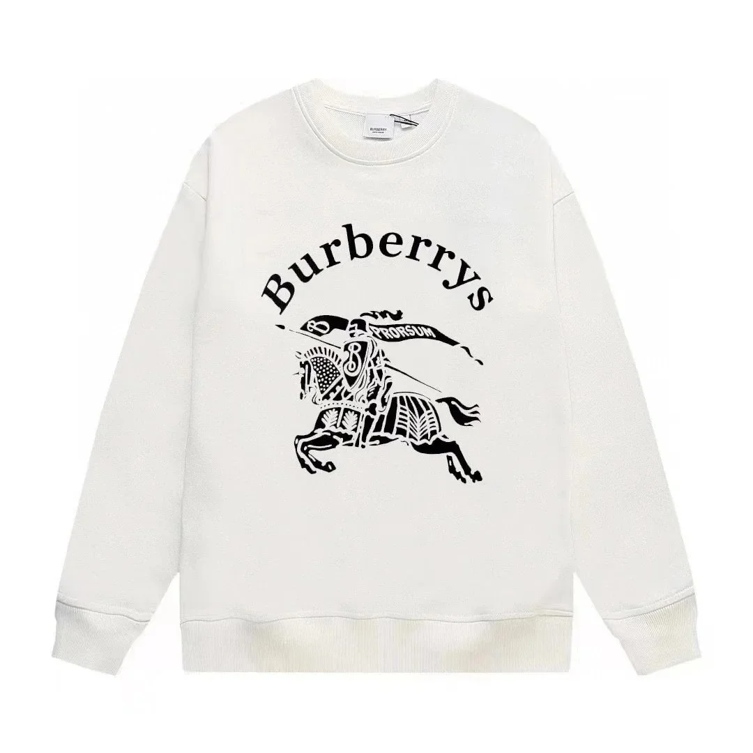 Burberry Burberry White Knight Graphic Sweatshirt White - 1