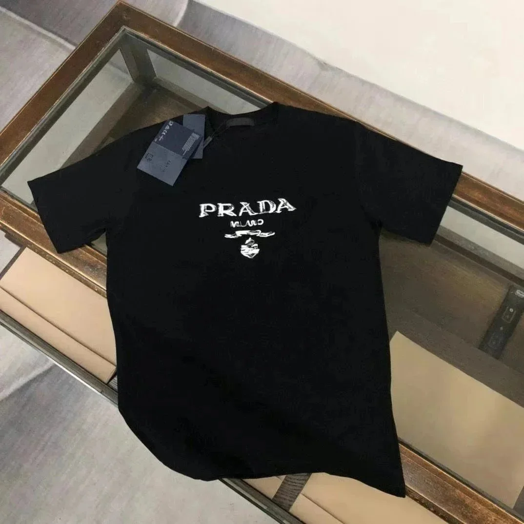 Prada Prada Black Logo T-Shirt Black - 1