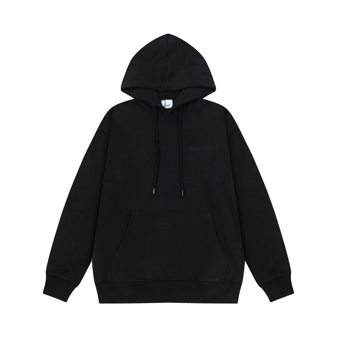 Burberry Burberry Black Hoodie Sweatshirt Black - 1