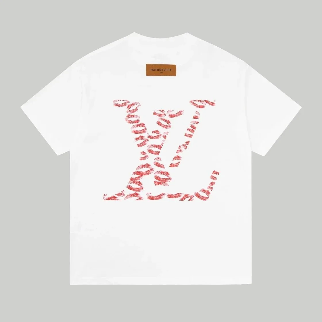 Louis Vuitton Louis Vuitton Lip Print T-Shirt White White