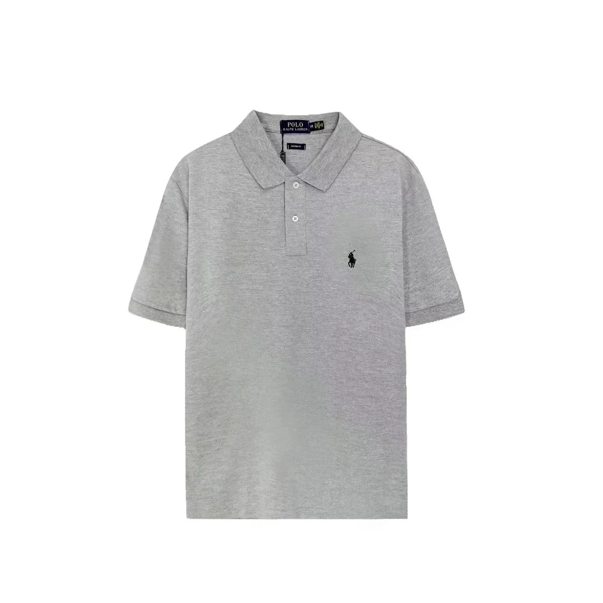 Polo Ralph Lauren Ralph Lauren Grey Polo Shirt with Pony Logo Grey - 1