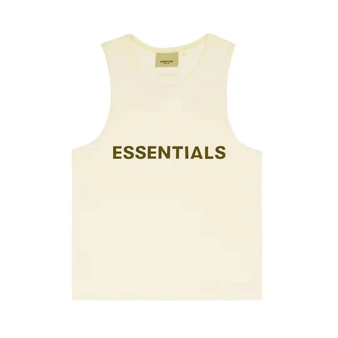 Fear of God Fear of God Essentials Tank Top Cream Cream - 1