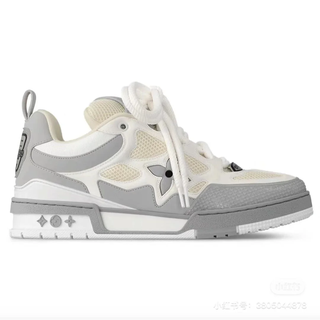 Louis Vuitton Louis Vuitton LV Trainer White/Grey Sneakers White