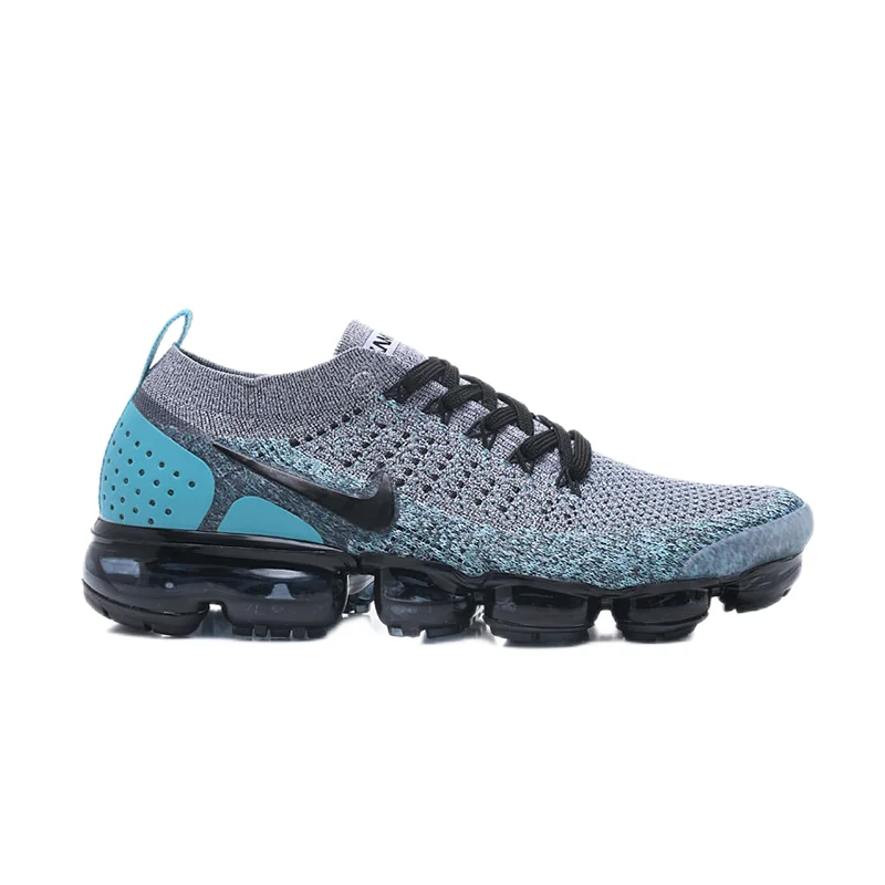 Nike Nike Air VaporMax Flyknit Grey/Turquoise Sneakers Grey
