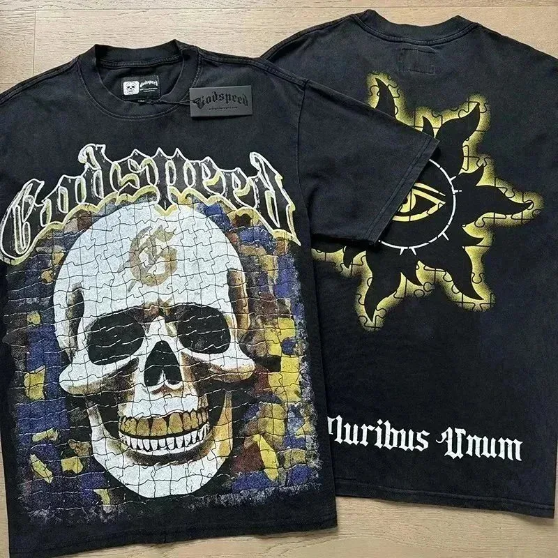 Godspeed Godspeed Muribus Unum Black T-Shirt Black - 1