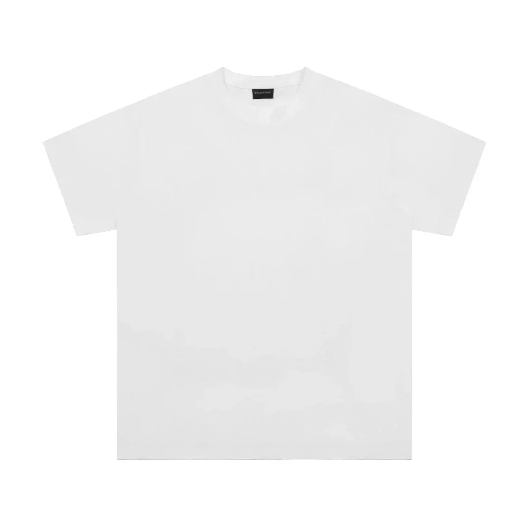 Balenciaga White Oversized T-Shirt White - 1