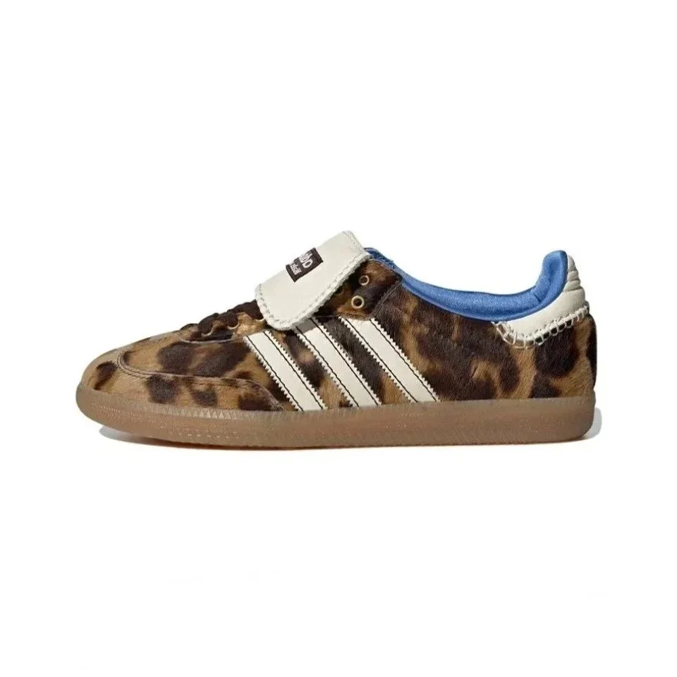 Adidas Adidas Samba Leopard Print Sneakers Brown - 1
