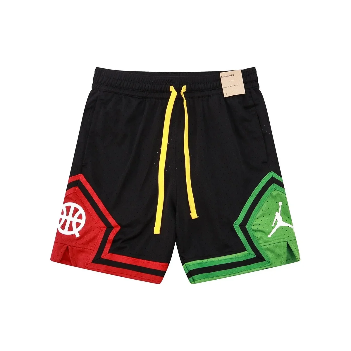 Jordan Nike Air Jordan 1 Shorts Black Red Green Black - 1
