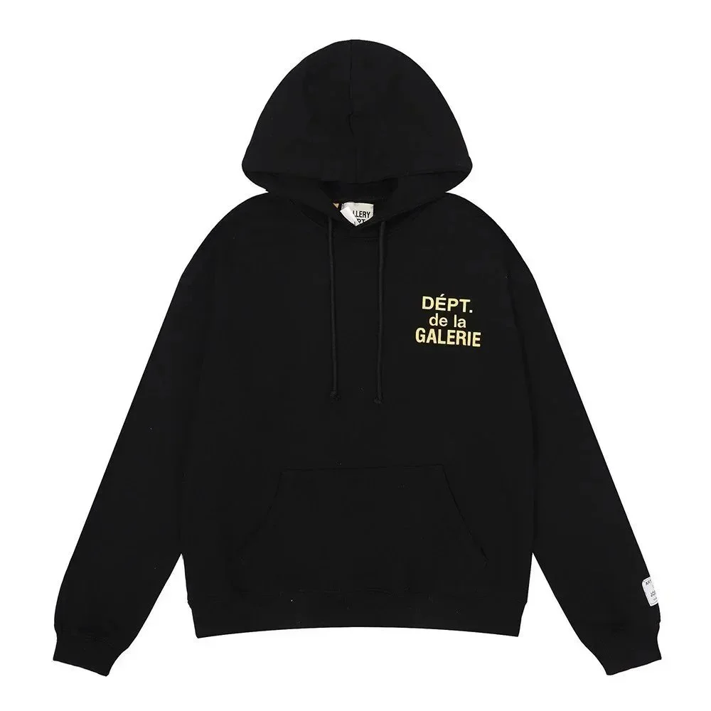 Gallery Dept. Gallery Dept. Dépt. de la Galerie Black Hoodie Black - 1