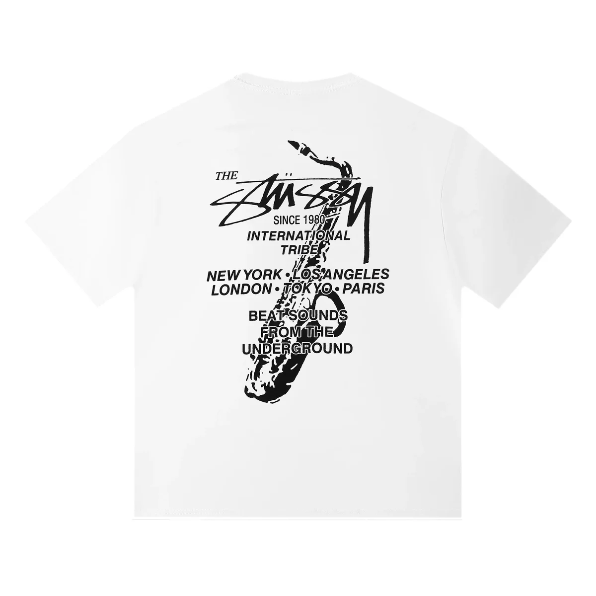 Stussy Stussy International Tribe White T-Shirt White - 1