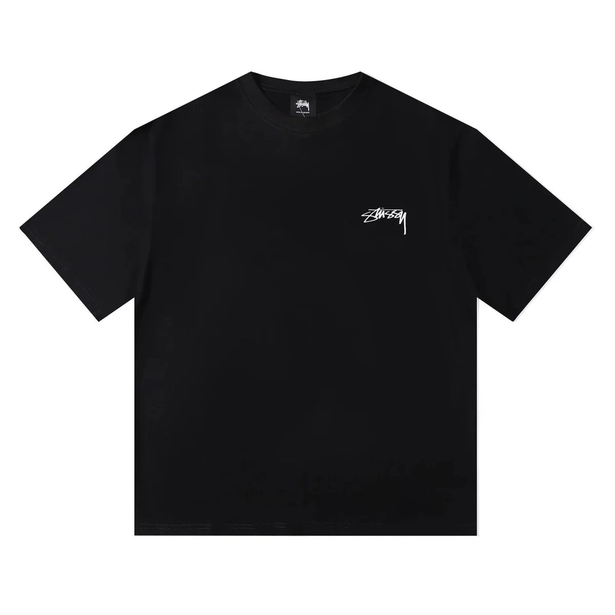 Stussy Stussy Box Logo Black T-Shirt Black - 1