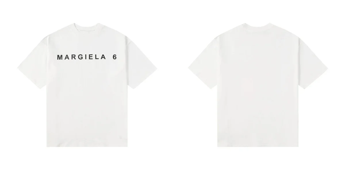 Maison Margiela Maison Margiela White 'Margiela 6' T-Shirt White - 1
