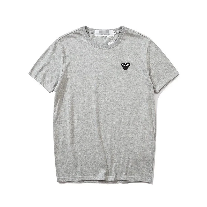 Comme des Garçons Comme des Garçons Play Grey Heart T-Shirt Grey - 1