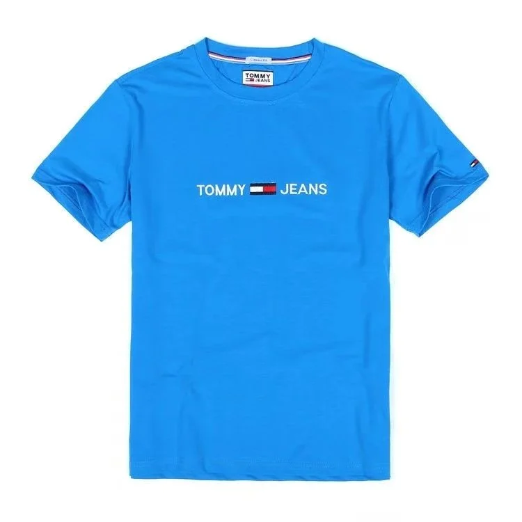 Tommy Hilfiger Tommy Hilfiger Blue Logo T-Shirt Blue - 1