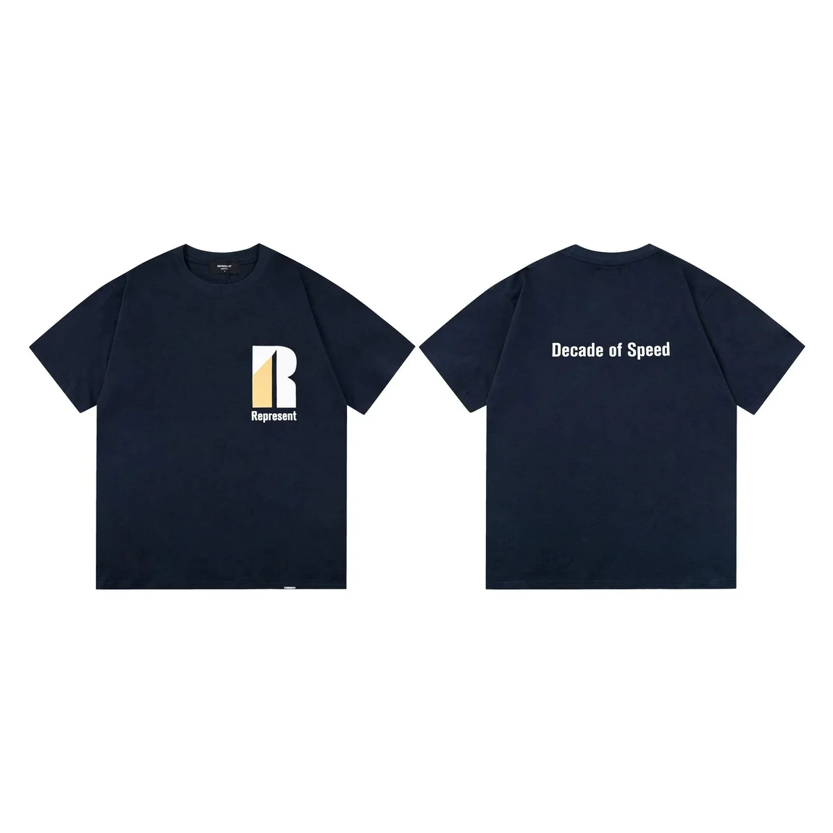 Represent Represent Decade of Speed Navy T-Shirt Navy - 1