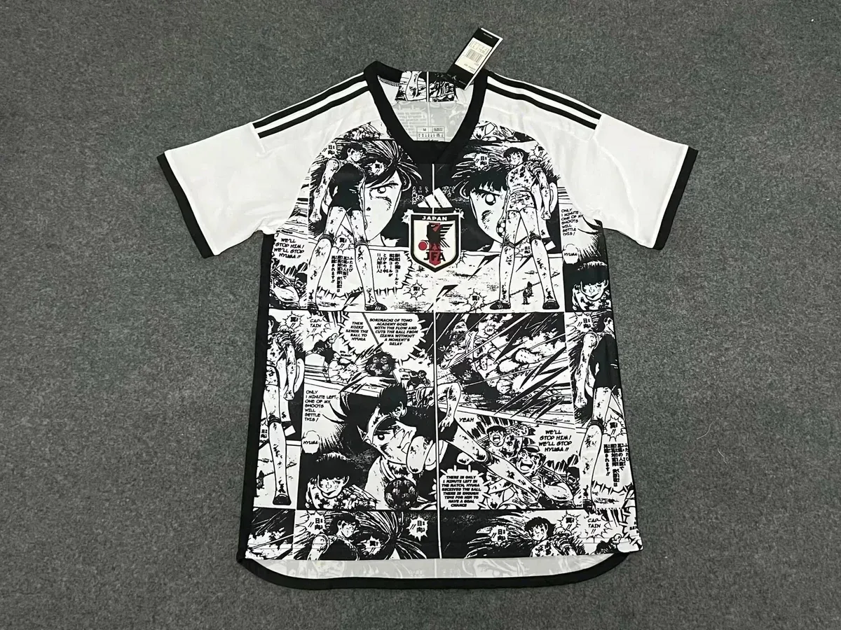 Adidas Adidas Japan Manga Jersey White/Black T-Shirt White - 1
