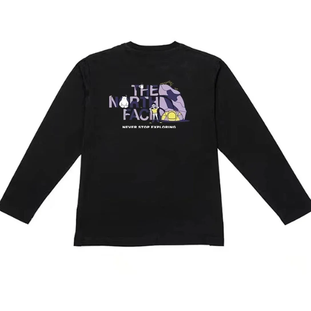 The North Face The North Face Black Long Sleeve Graphic Tee Black - 1