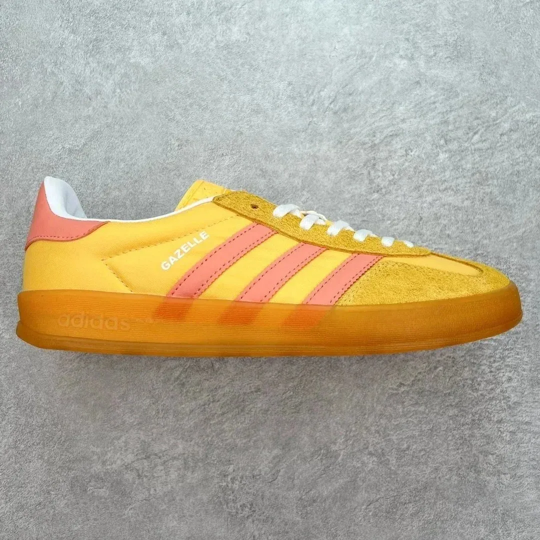Adidas Adidas Gazelle Yellow Pink Sneakers Yellow - 1
