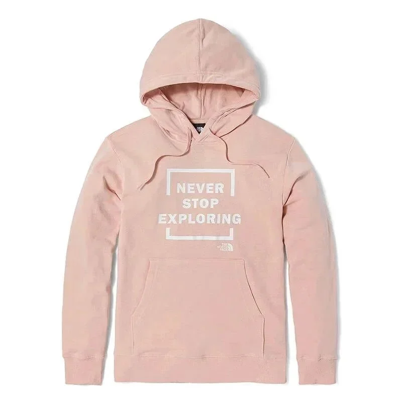 The North Face The North Face Never Stop Exploring Pink Hoodie Pink - 1
