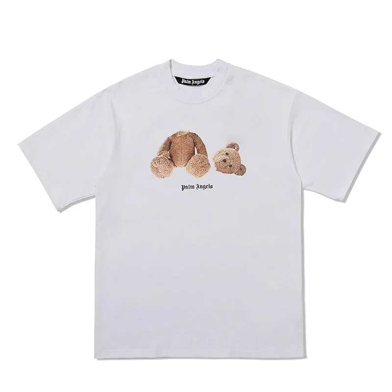 Palm Angels Palm Angels Bear White T-Shirt White - 1