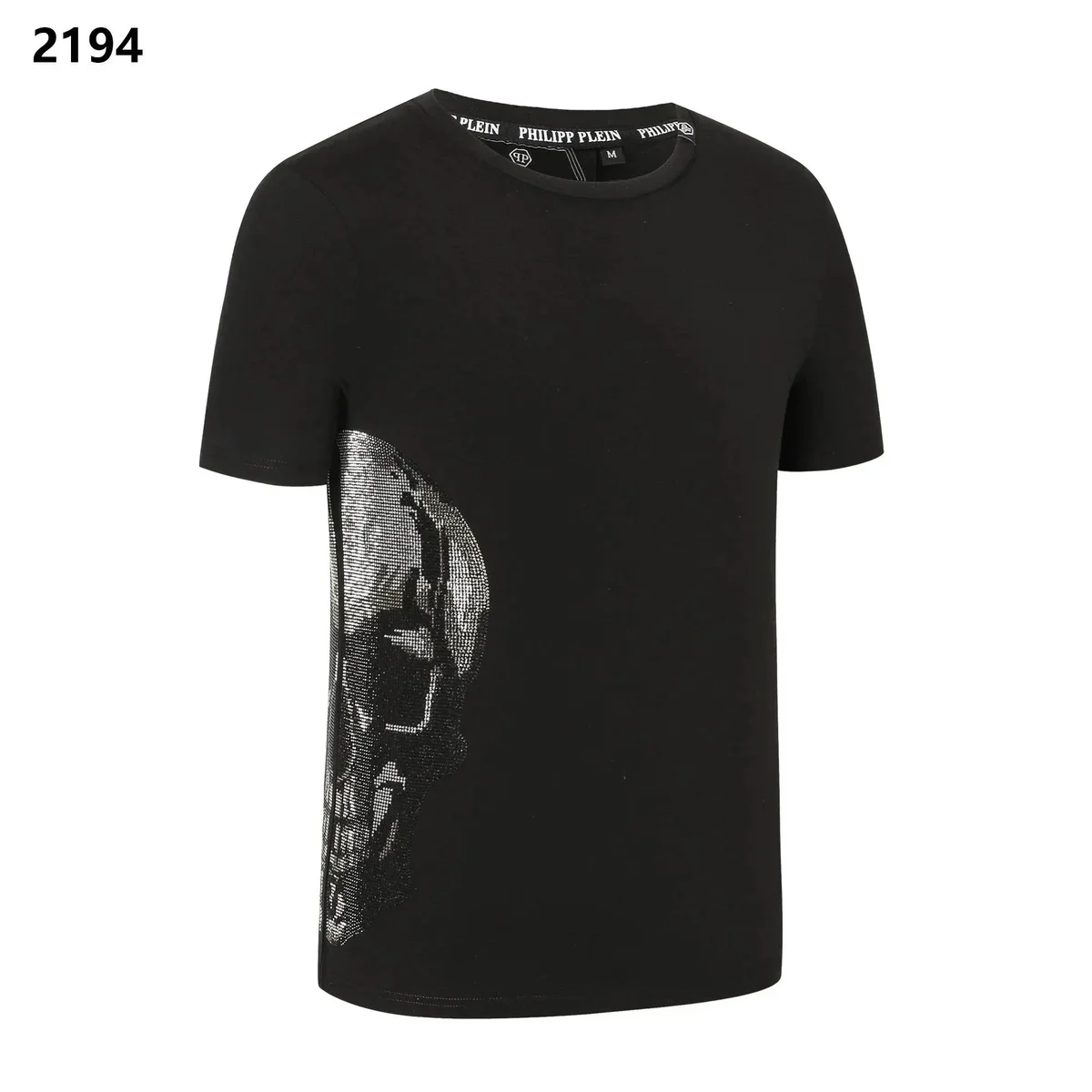 Philipp Plein Philipp Plein Skull Print T-Shirt Black Black - 1