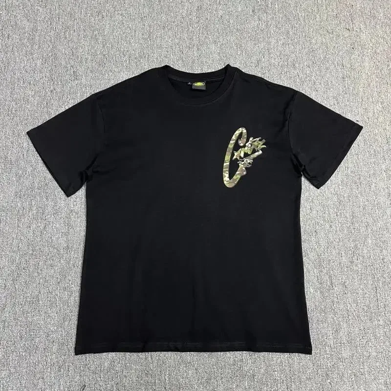 Other Black Camo Print T-Shirt Black - 1