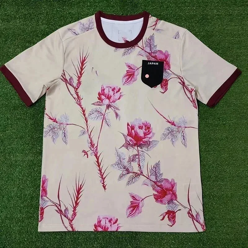 Other Floral Print T-Shirt with Pocket Cream - 1