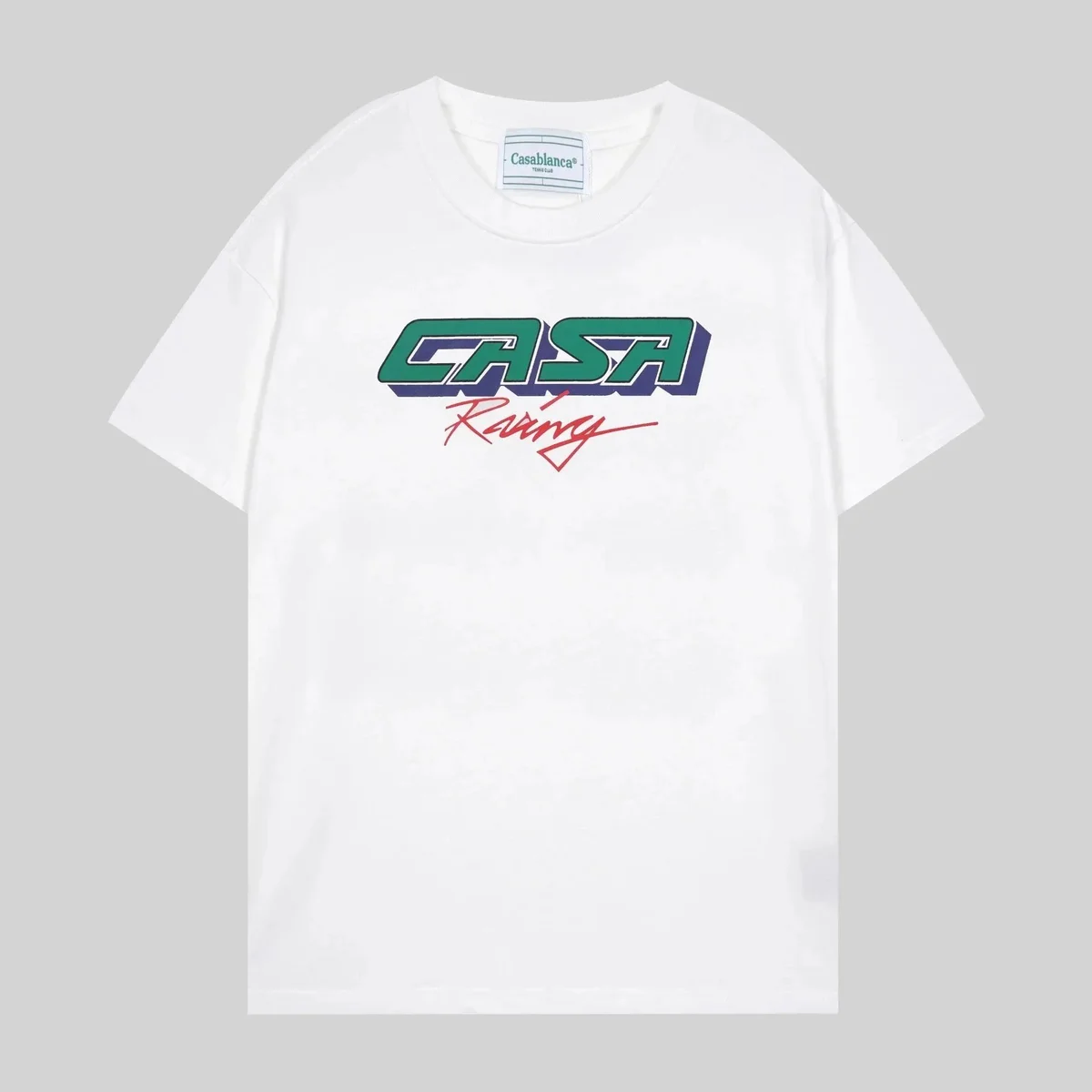 Casablanca Casablanca Casa Racing White T-Shirt White - 1