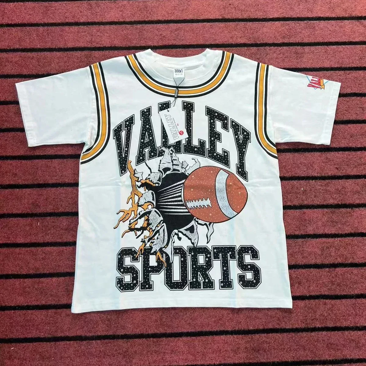 Other White Valley Sports Basketball T-Shirt White - 1